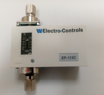Electro Controls EP-113C Liquid Diff Pressure Switch .5/4 bar